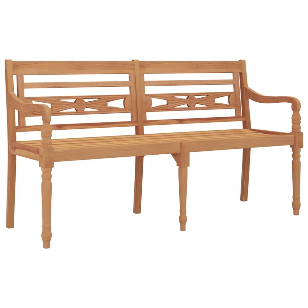 vidaXL Παγκάκι Batavia 150 εκ. από Μασίφ Ξύλο Teak