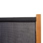 vidaXL Διαχωριστικό Δωματίου με 5 Πάνελ Μαύρο 350 x 180 εκ.