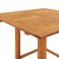 vidaXL Τραπέζι Bistro 75 x 75 x 110 εκ. από Μασίφ Ξύλο Ακακίας