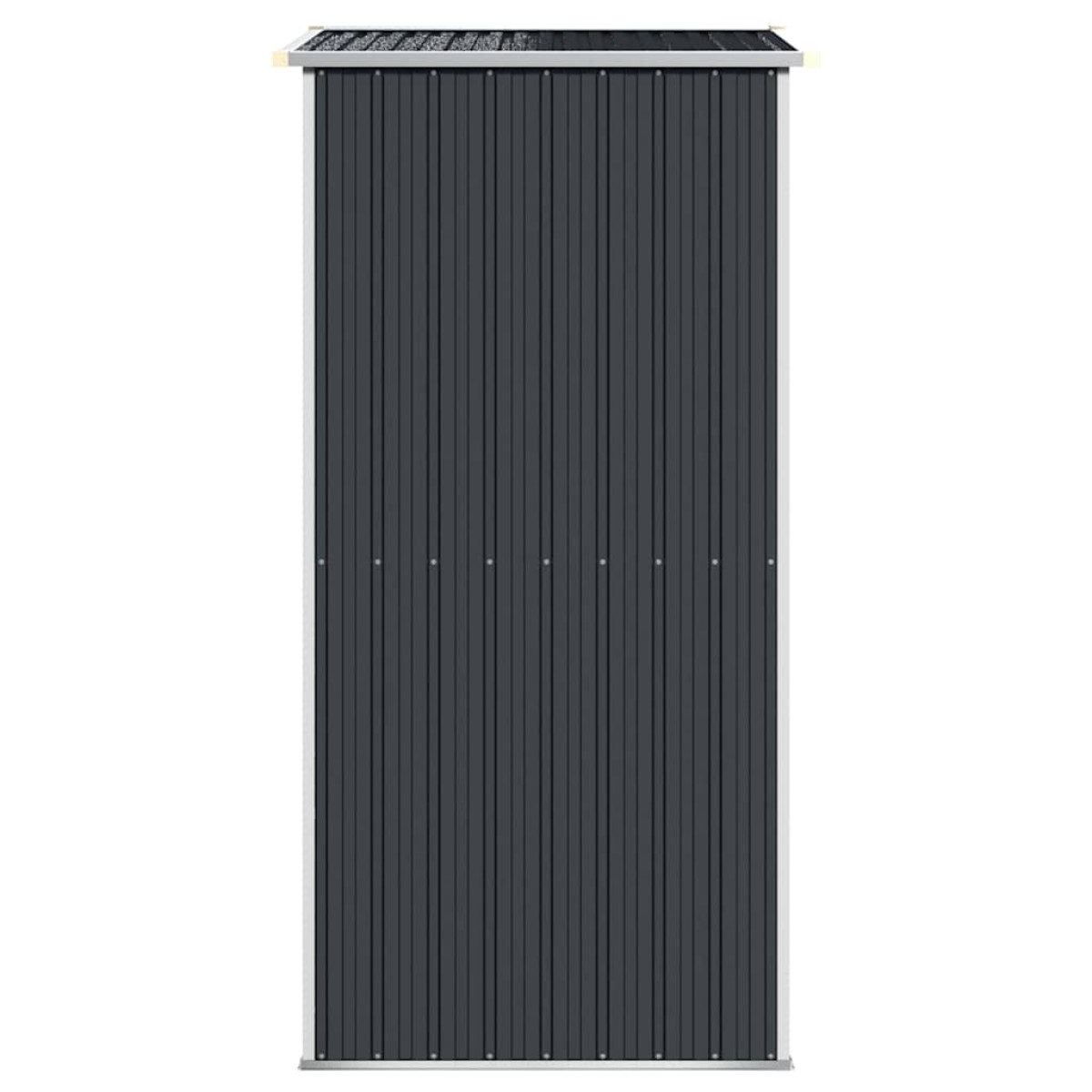 vidaXL Αποθήκη Κήπου Ανθρακί 192x108x223 εκ. Γαλβανισμένο Ατσάλι