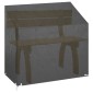 vidaXL Κάλυμμα Παγκακιού με 8 Κρίκους 130x70x70/88 εκ. Πολυαιθυλένιο