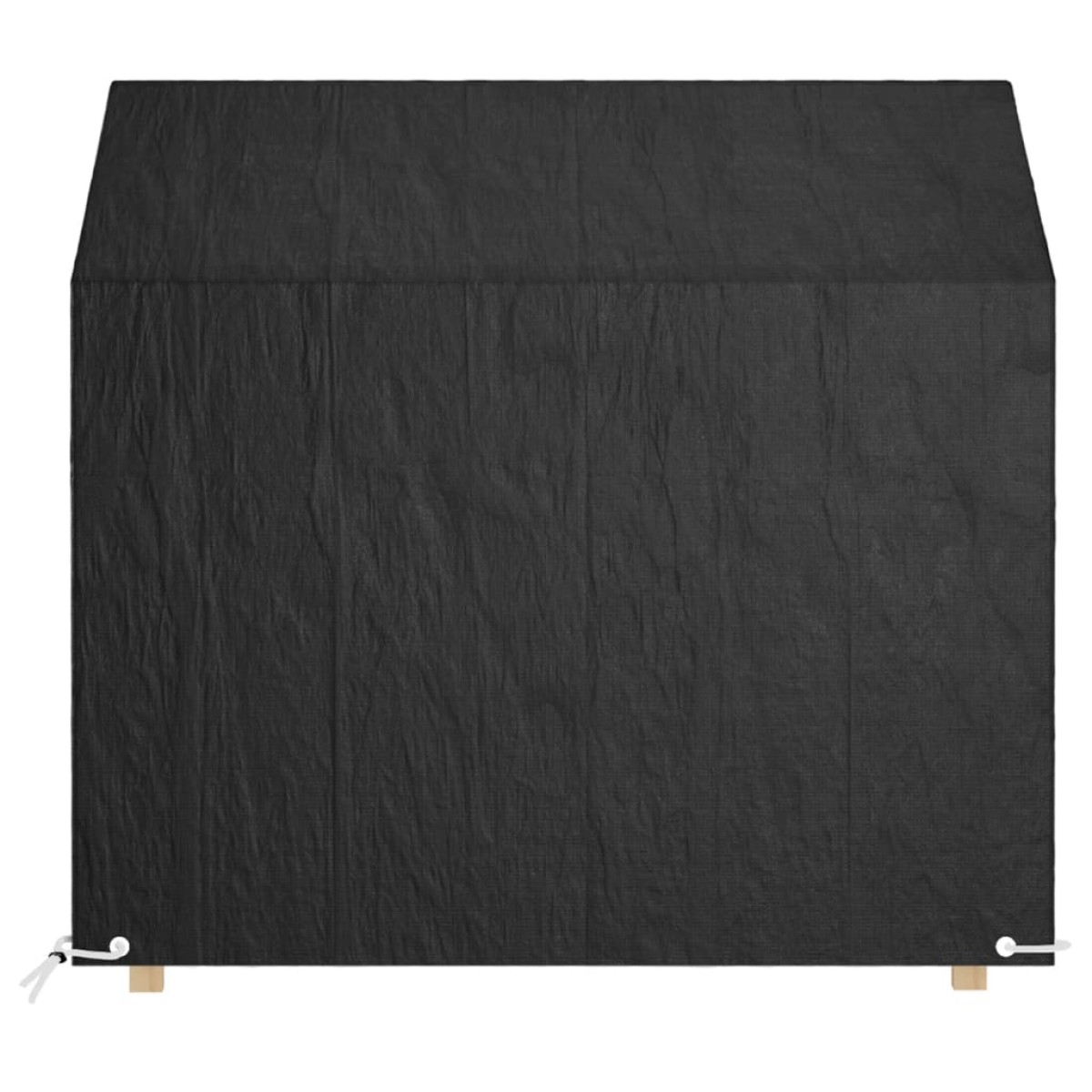 vidaXL Κάλυμμα Παγκακιού με 8 Κρίκους 130x70x70/88 εκ. Πολυαιθυλένιο