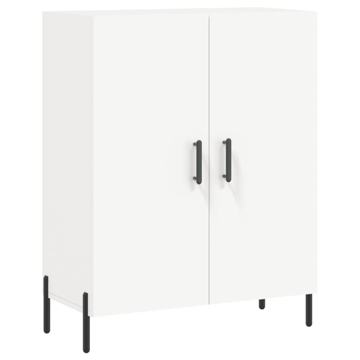 vidaXL Ντουλάπι Λευκό 69,5x34x180 εκ. από Επεξεργασμένο Ξύλο