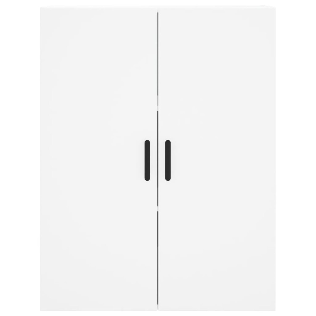 vidaXL Ντουλάπι Λευκό 69,5x34x180 εκ. από Επεξεργασμένο Ξύλο