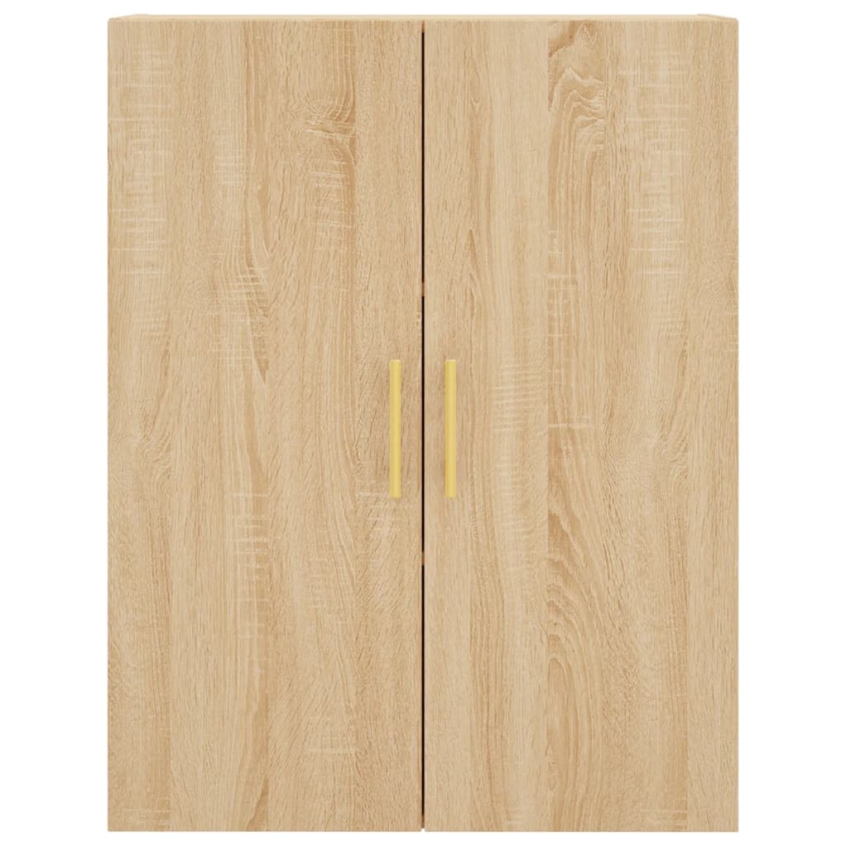 vidaXL Ντουλάπι Sonoma δρυς 69,5 x 34 x 180 εκ. από Επεξεργασμένο Ξύλο