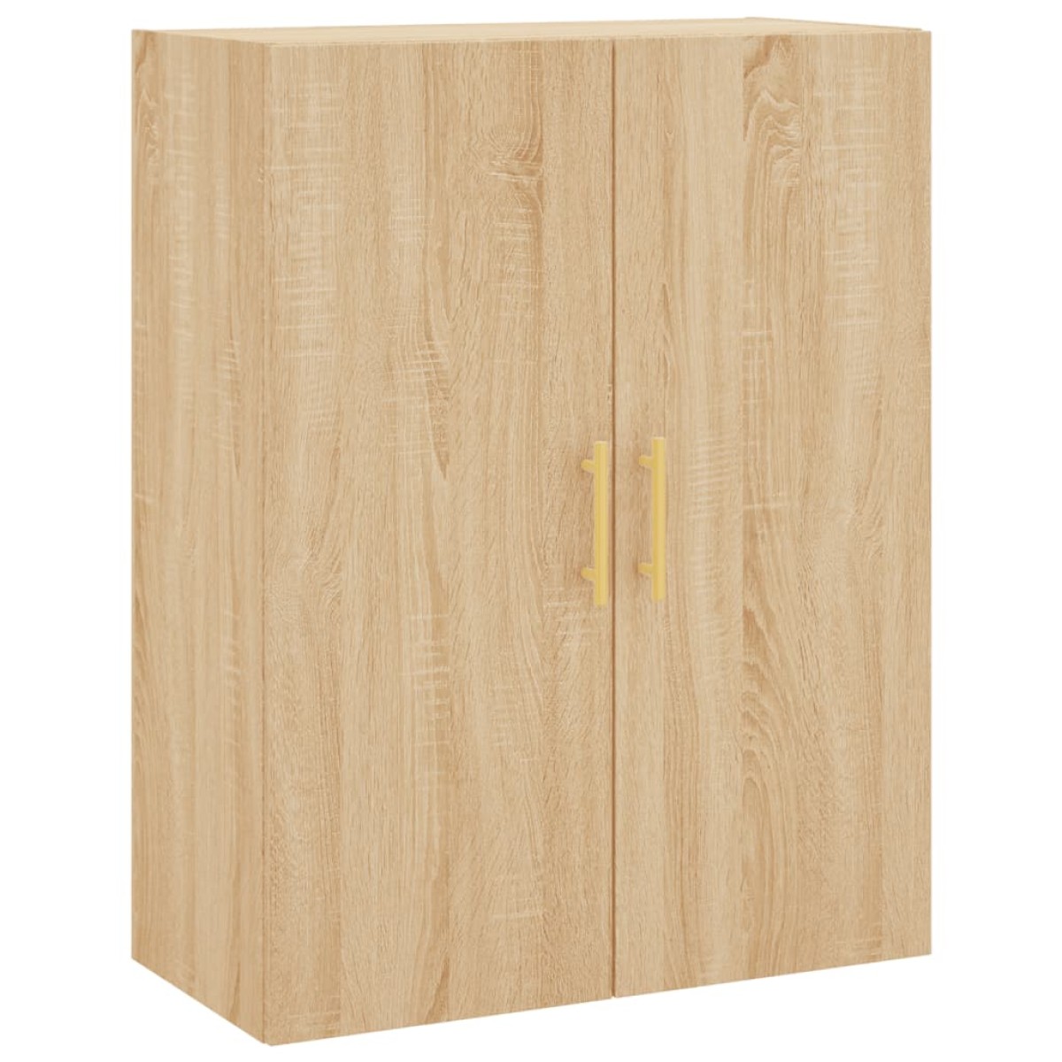 vidaXL Ντουλάπι Sonoma δρυς 69,5 x 34 x 180 εκ. από Επεξεργασμένο Ξύλο