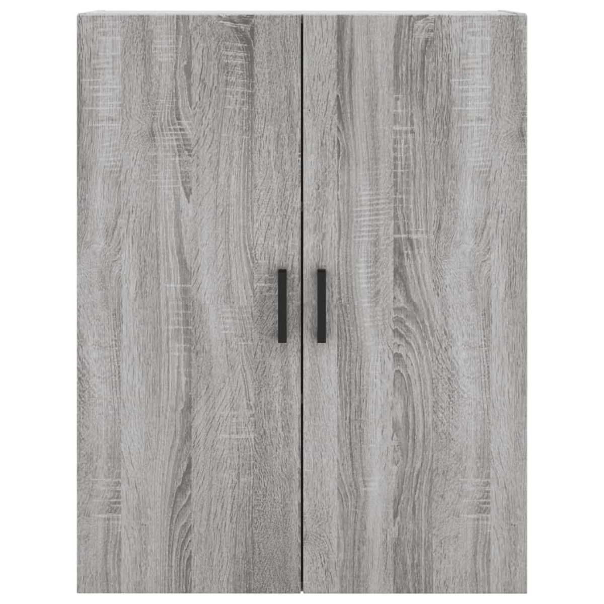 vidaXL Ντουλάπι Γκρι Sonoma 69,5 x 34 x 180 εκ. Επεξεργασμένο Ξύλο