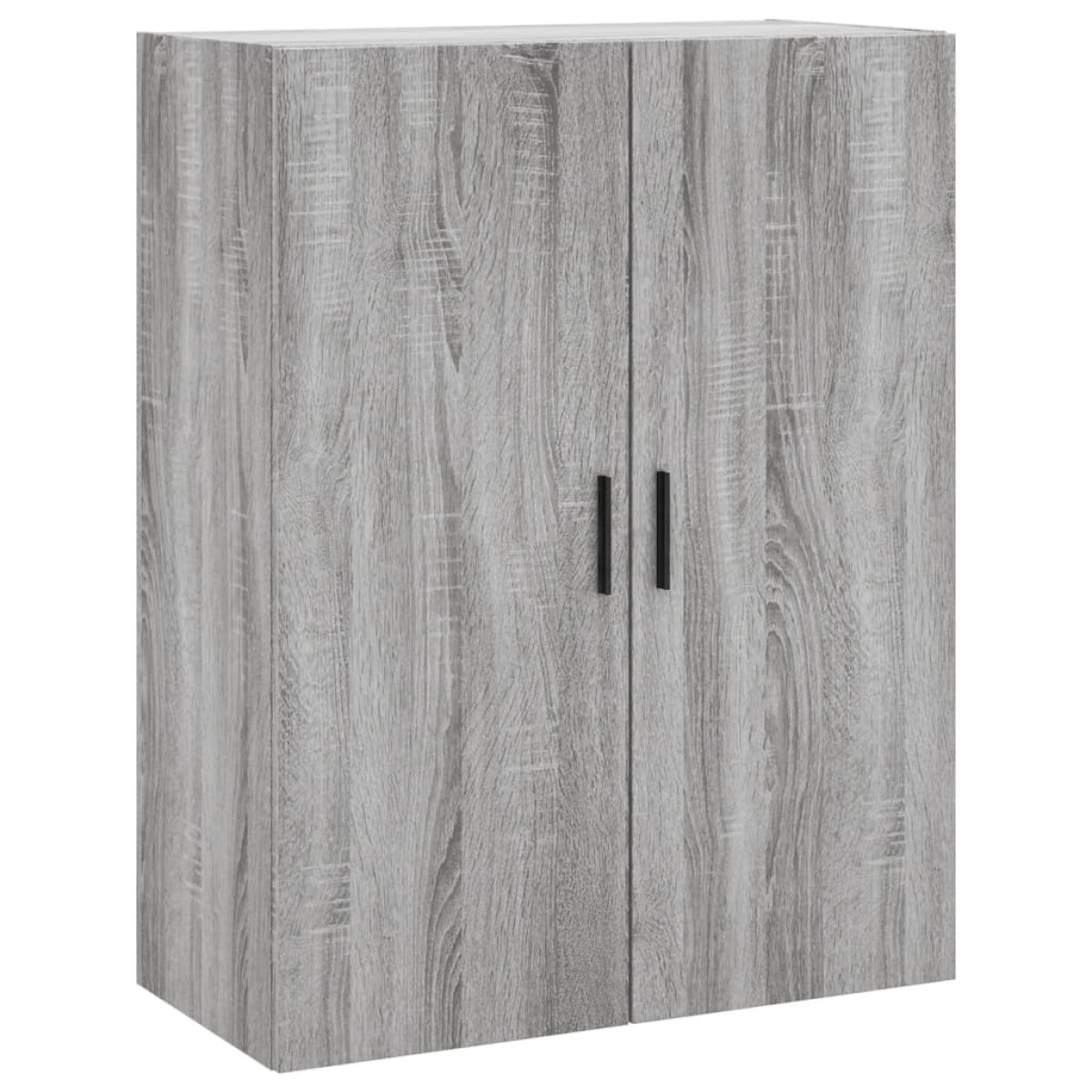 vidaXL Ντουλάπι Γκρι Sonoma 69,5 x 34 x 180 εκ. Επεξεργασμένο Ξύλο