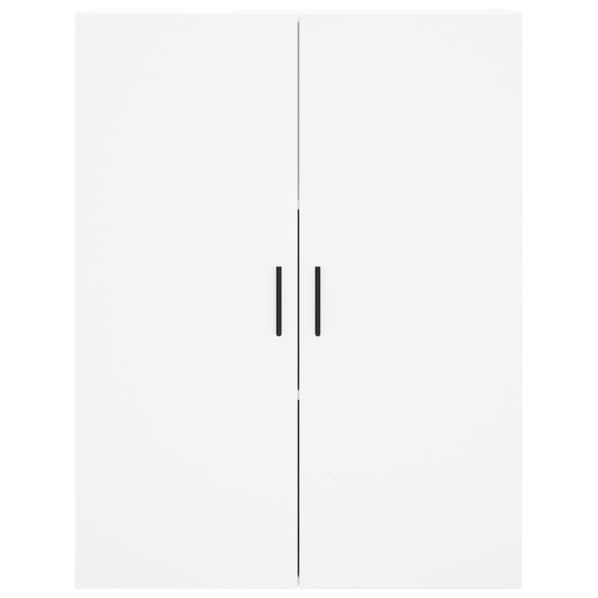 vidaXL Ντουλάπι Λευκό 69,5x34x180 εκ. από Επεξεργασμένο Ξύλο