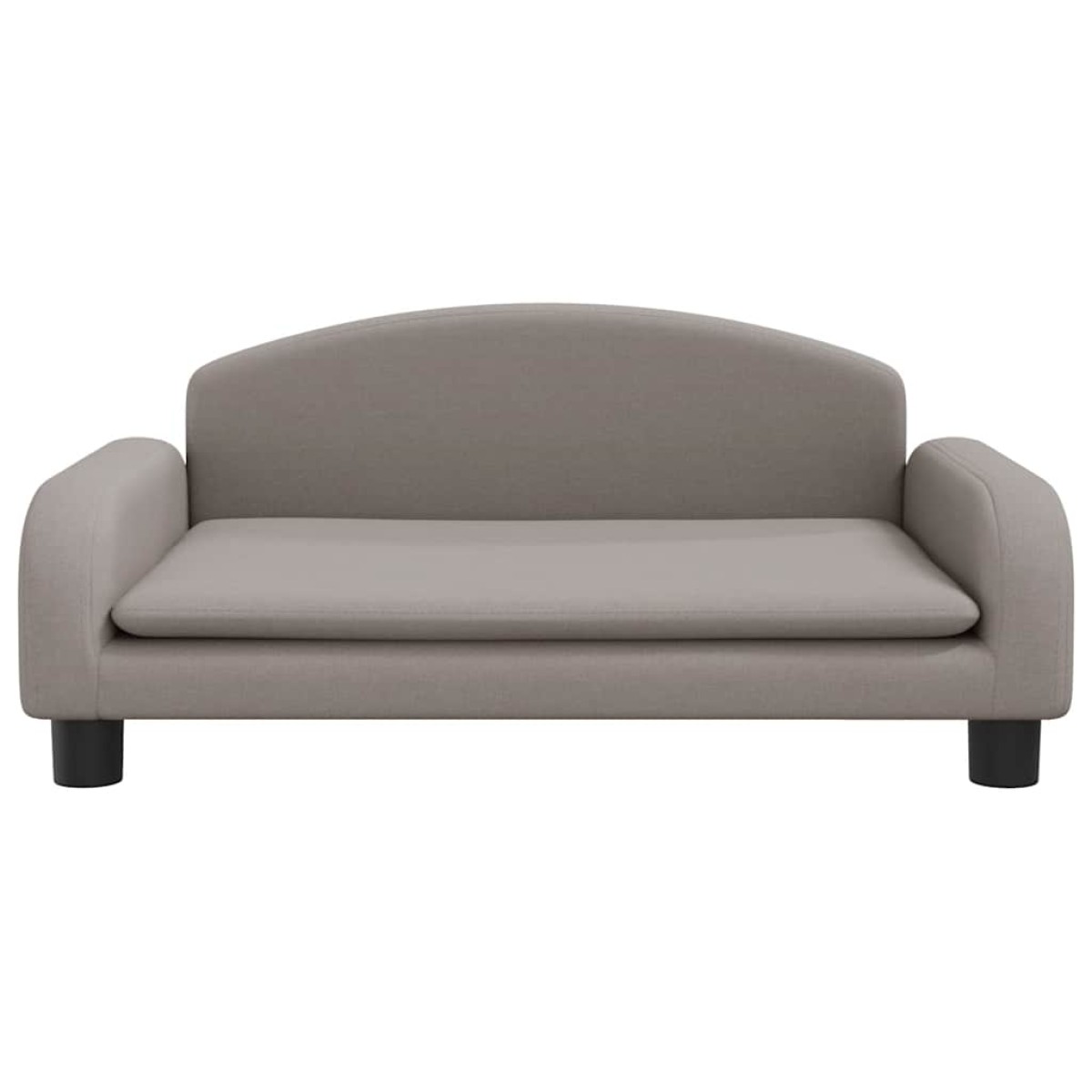 vidaXL Καναπές Παιδικός Taupe 70 x 45 x 30 εκ. από Ύφασμα