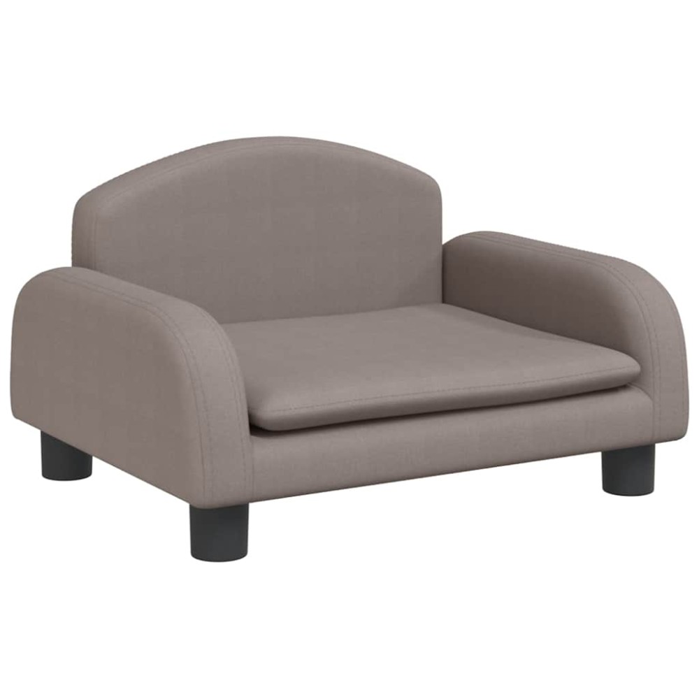 vidaXL Καναπές Παιδικός Taupe 50x40x30 εκ. από Ύφασμα