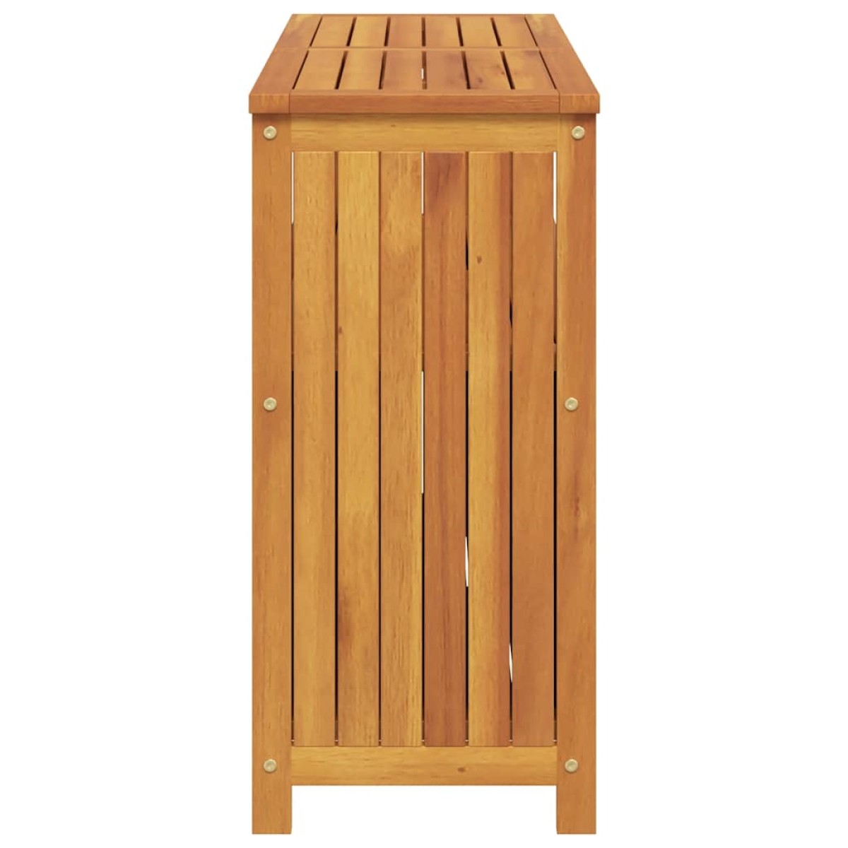 vidaXL Τραπέζι Κονσόλα Κήπου 110 x 35 x 75 εκ. από Μασίφ Ξύλο Ακακίας