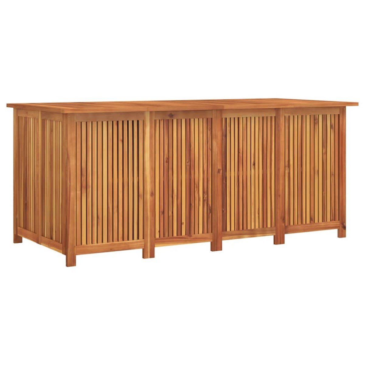 vidaXL Μπαούλο Αποθήκευσης Κήπου 175x80x75 εκ. από Μασίφ Ξύλο Ακακίας