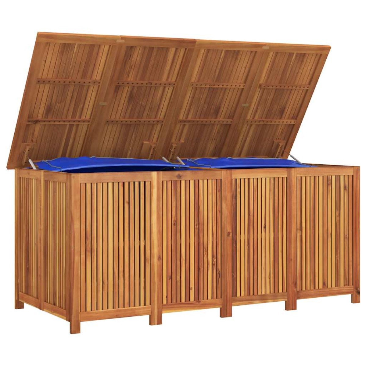 vidaXL Μπαούλο Αποθήκευσης Κήπου 200x80x75 εκ. από Μασίφ Ξύλο Ακακίας