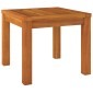 vidaXL Σκαμπό Κήπου 2 τεμ. 40x40x42 εκ Μασίφ Ξύλο Ακακίας με Μαξιλάρια