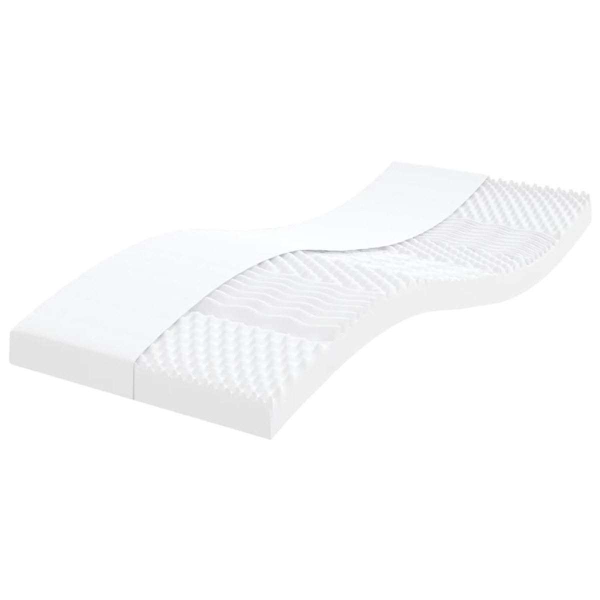 vidaXL Καναπές Κρεβάτι Συρόμενος Taupe 80x200 εκ. Υφασμάτινος Στρώματα