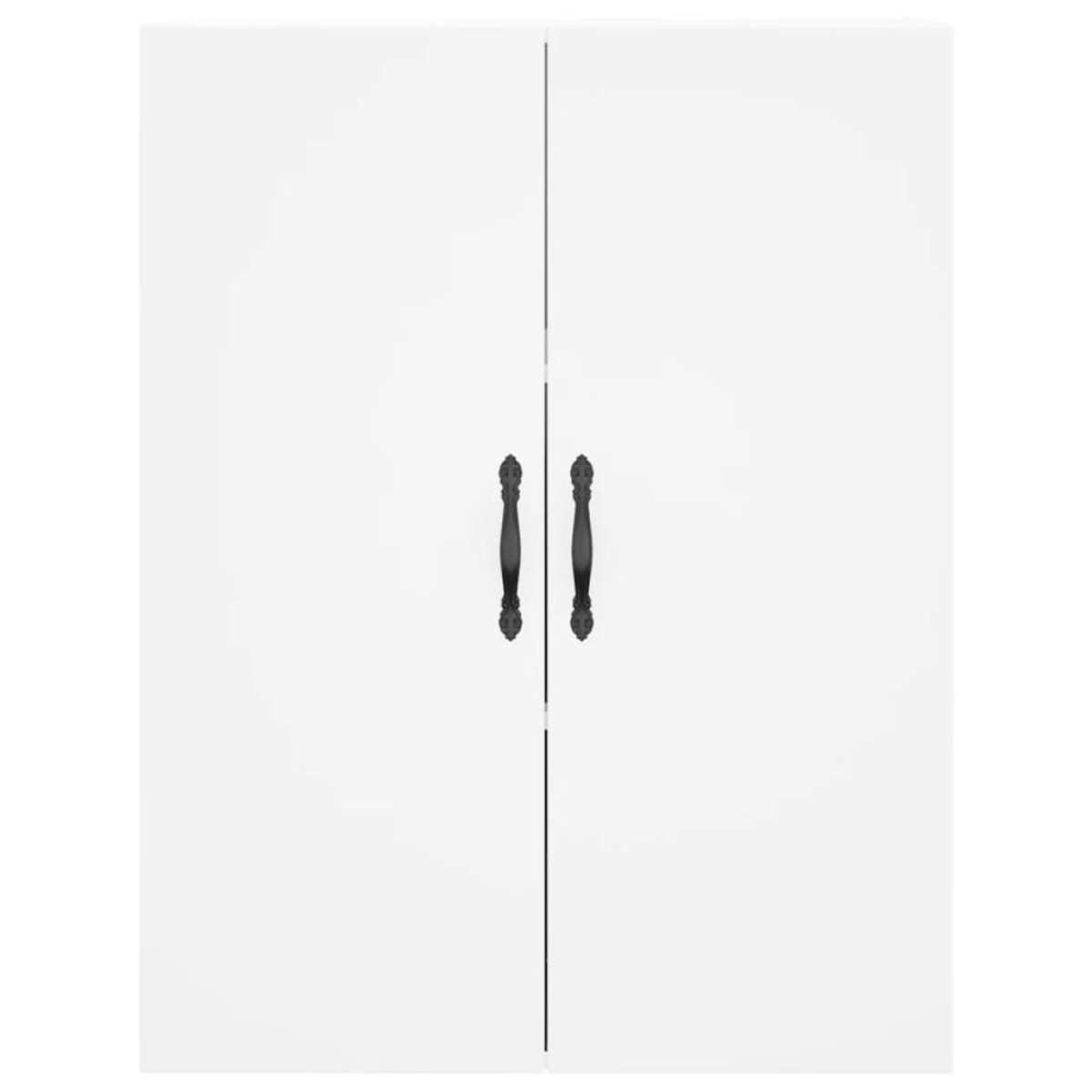 vidaXL Ντουλάπι Λευκό 69,5x34x180 εκ. από Επεξεργασμένο Ξύλο