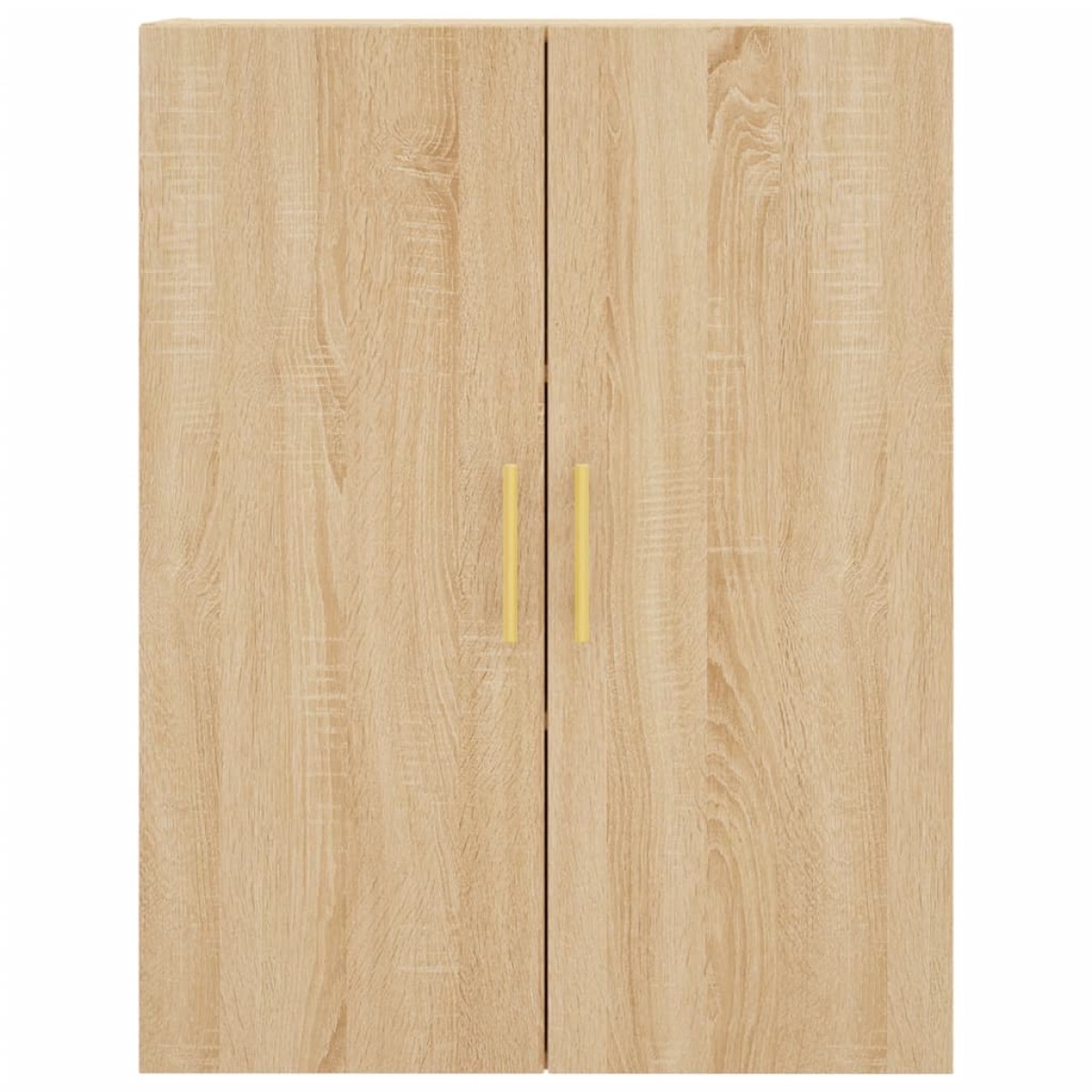 vidaXL Ντουλάπι Sonoma δρυς 69,5 x 34 x 180 εκ. από Επεξεργασμένο Ξύλο