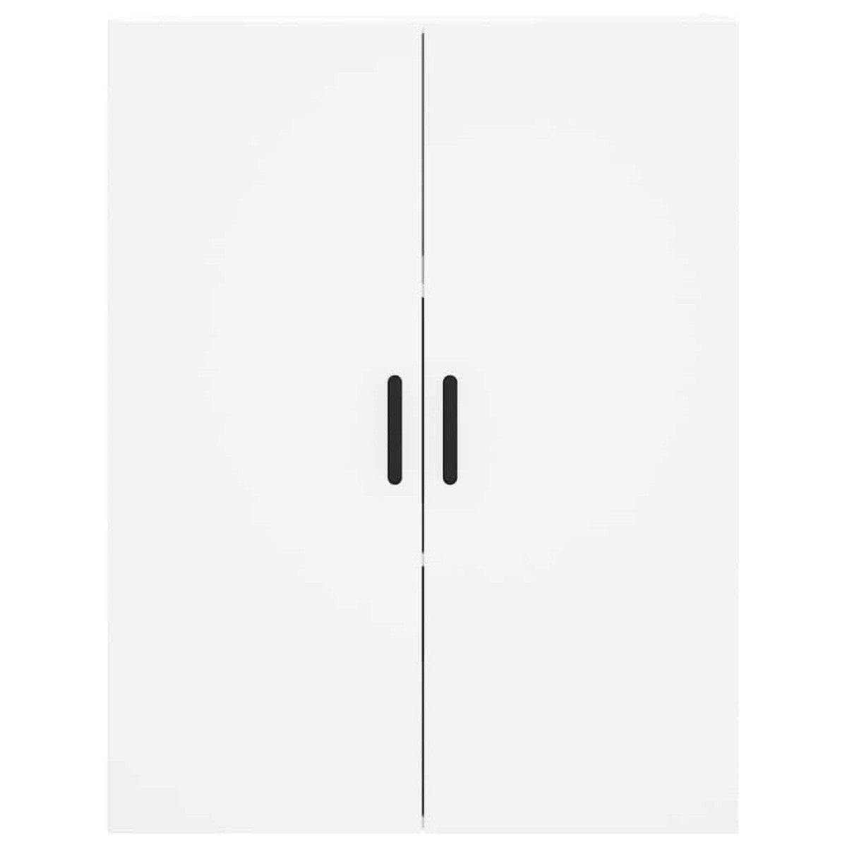 vidaXL Ντουλάπι Λευκό 69,5x34x180 εκ. από Επεξεργασμένο Ξύλο