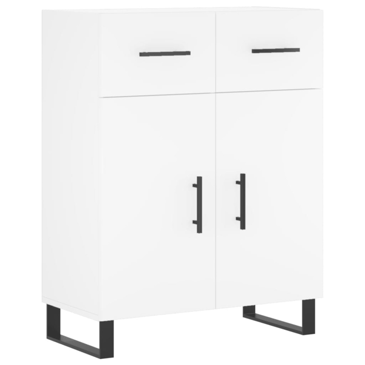 vidaXL Ντουλάπι Λευκό 69,5x34x180 εκ. από Επεξεργασμένο Ξύλο