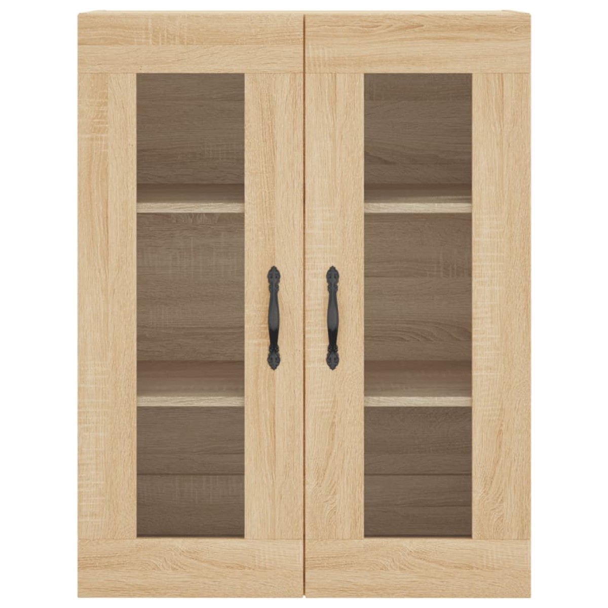 vidaXL Ντουλάπι Sonoma δρυς 69,5 x 34 x 180 εκ. από Επεξεργασμένο Ξύλο