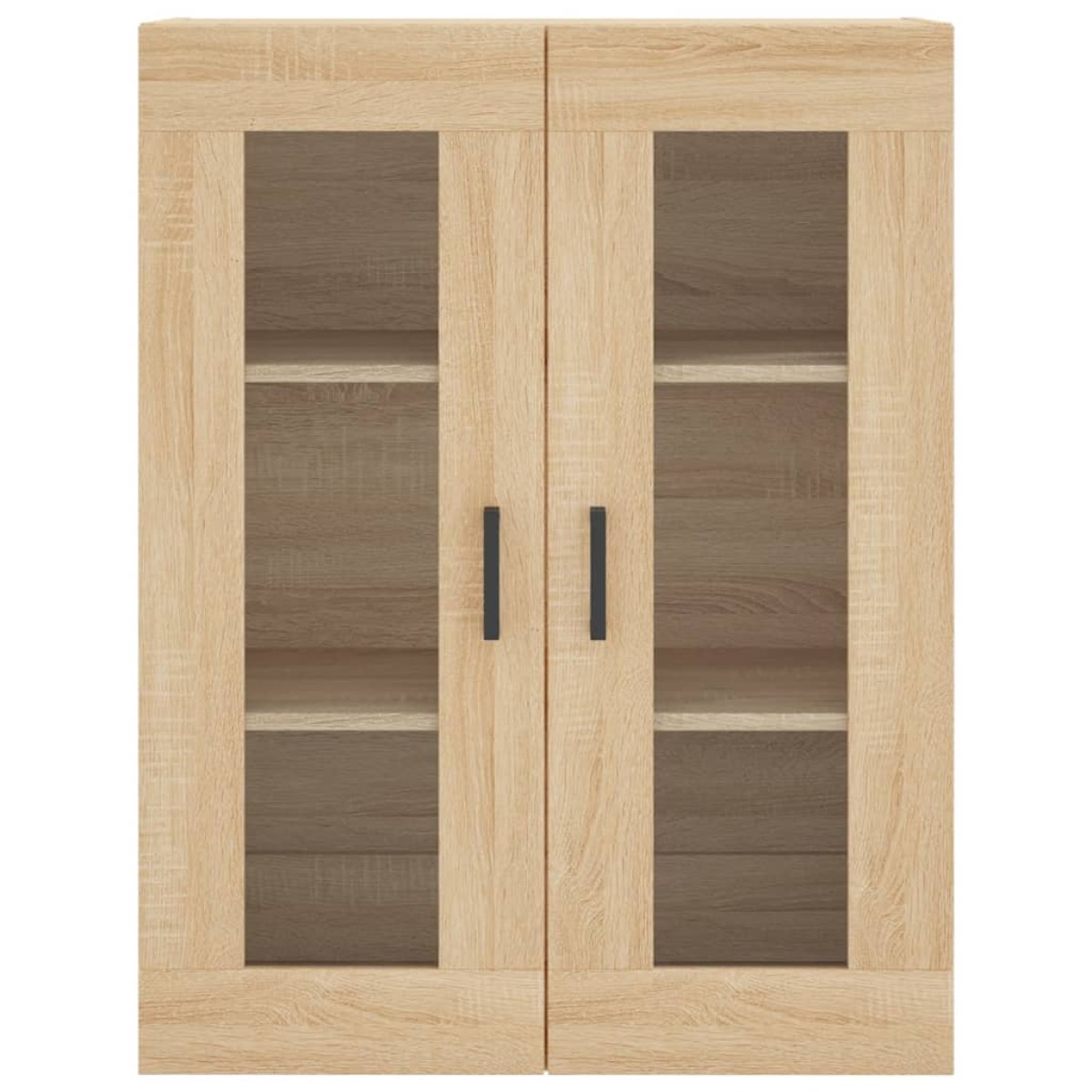 vidaXL Ντουλάπι Sonoma δρυς 69,5 x 34 x 180 εκ. από Επεξεργασμένο Ξύλο