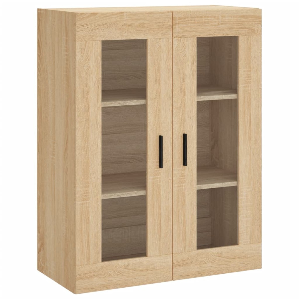 vidaXL Ντουλάπι Sonoma δρυς 69,5 x 34 x 180 εκ. από Επεξεργασμένο Ξύλο