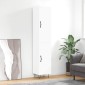 vidaXL Ντουλάπι Λευκός 34,5 x 34 x 180 εκ. από Επεξεργασμένο Ξύλο