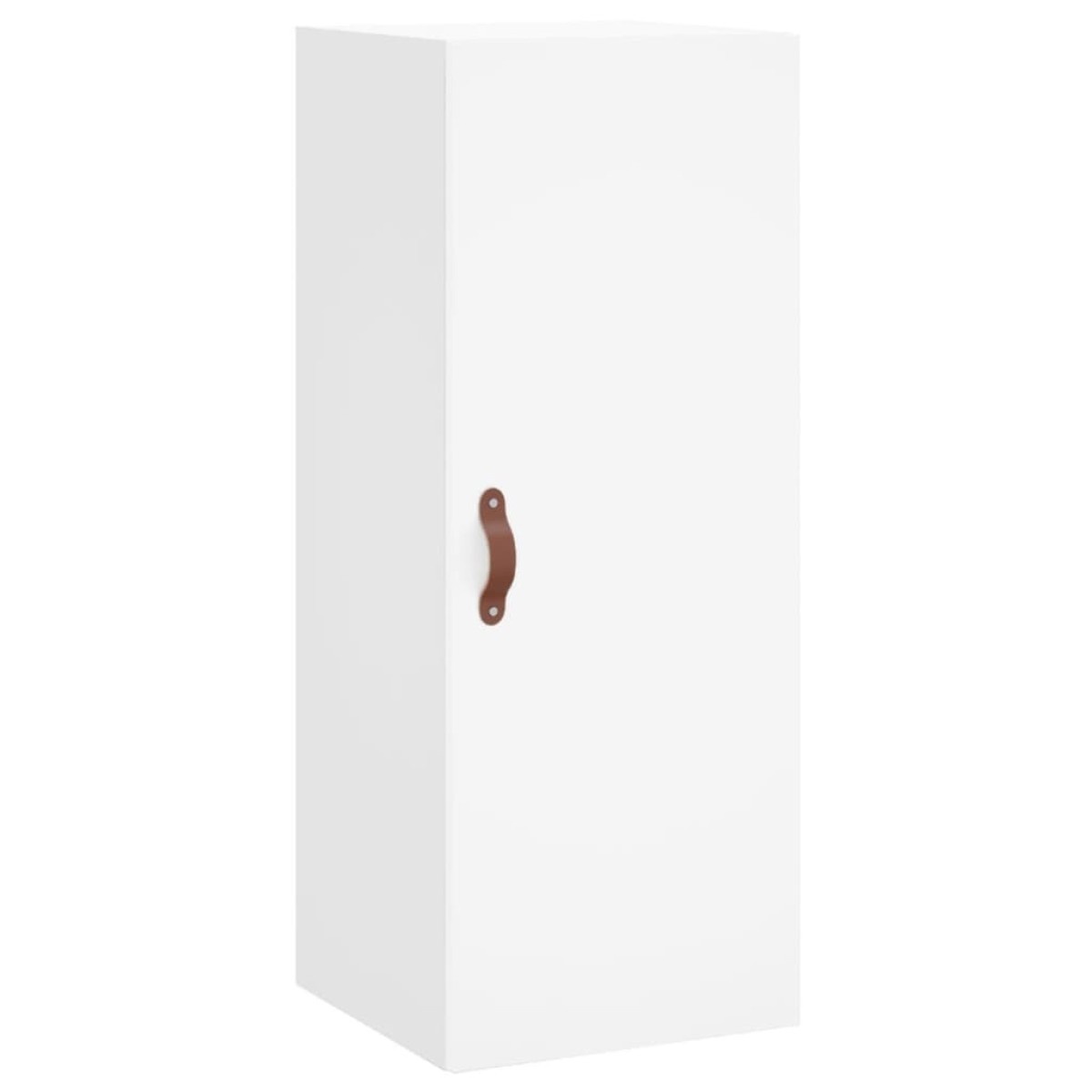 vidaXL Ντουλάπι Λευκός 34,5 x 34 x 180 εκ. από Επεξεργασμένο Ξύλο
