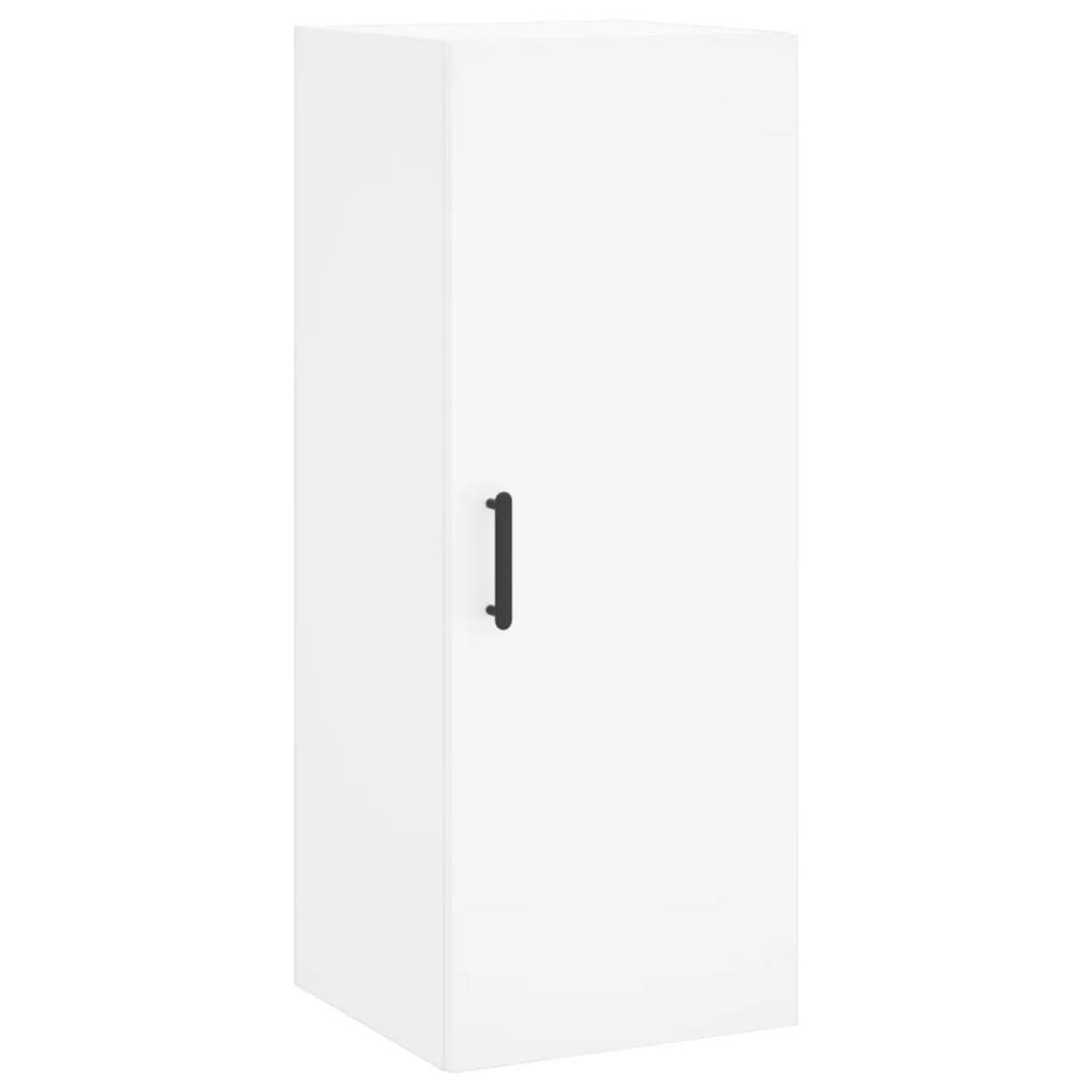 vidaXL Ντουλάπι Λευκός 34,5 x 34 x 180 εκ. από Επεξεργασμένο Ξύλο