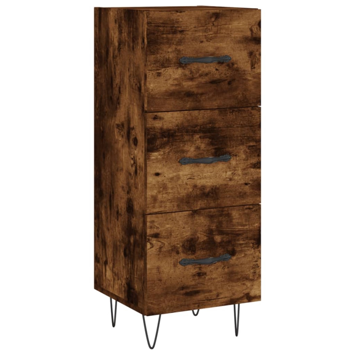 vidaXL Ντουλάπι Καπνιστή δρυς 34,5x34x180 εκ. από Επεξεργασμένο Ξύλο
