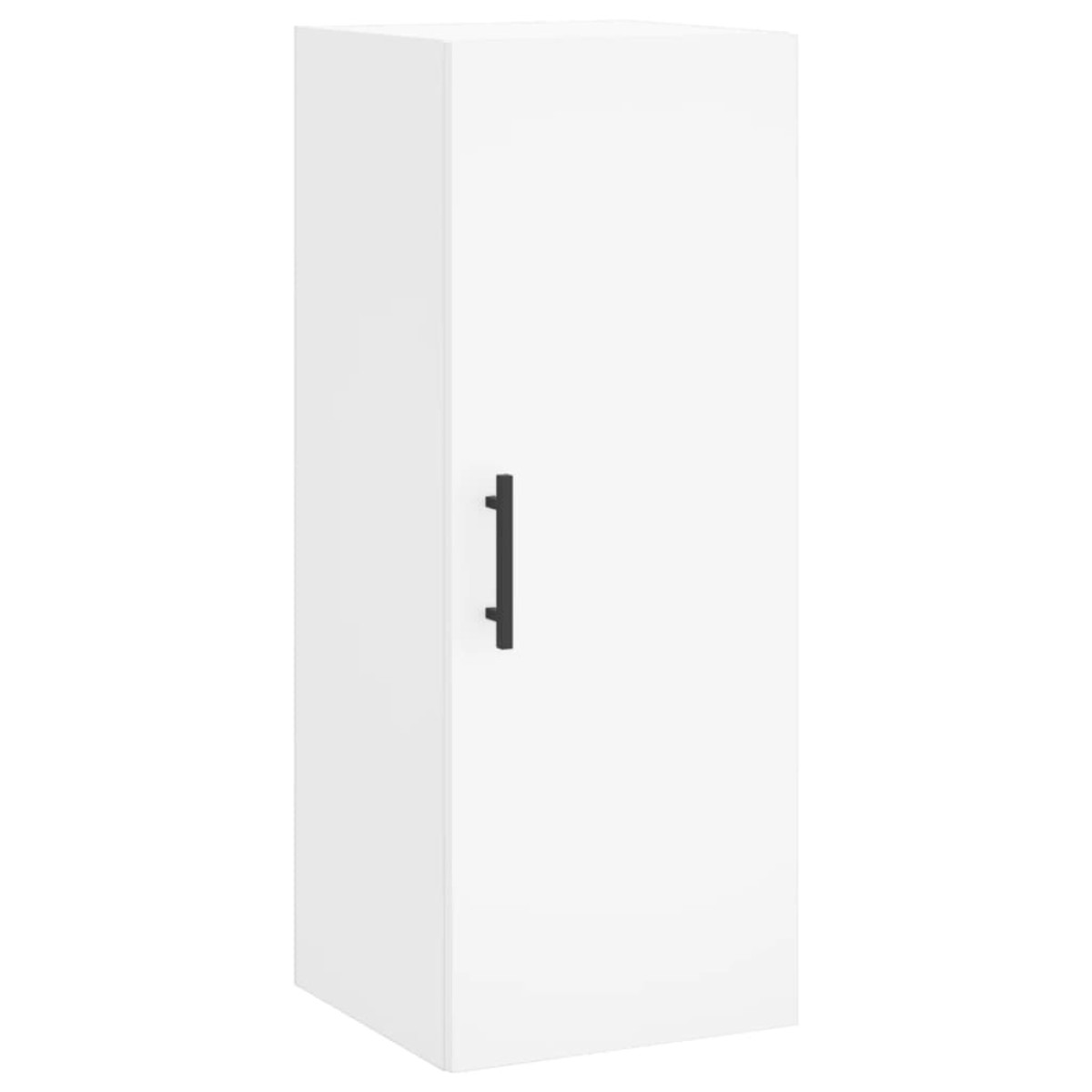 vidaXL Ντουλάπι Λευκός 34,5 x 34 x 180 εκ. από Επεξεργασμένο Ξύλο