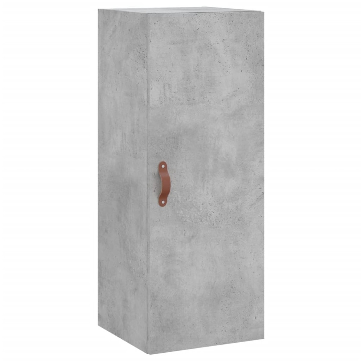 vidaXL Ντουλάπι Γκρι Σκυροδέματος 34,5x34x180 εκ. Επεξεργασμένο Ξύλο
