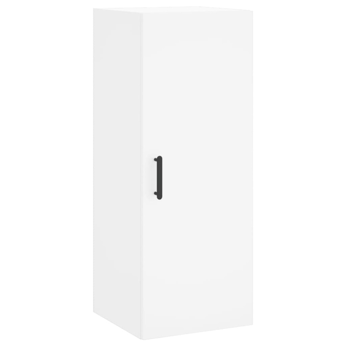 vidaXL Ντουλάπι Λευκός 34,5 x 34 x 180 εκ. από Επεξεργασμένο Ξύλο