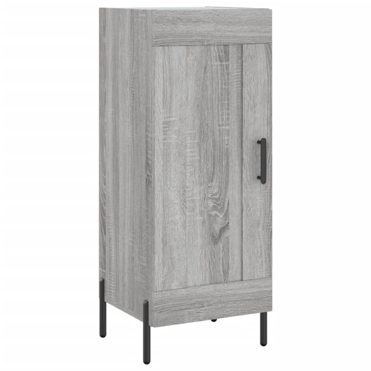 vidaXL Μπουφές Sonoma Γκρι 34,5 x 34 x 180 εκ. από Επεξεργασμένο Ξύλο