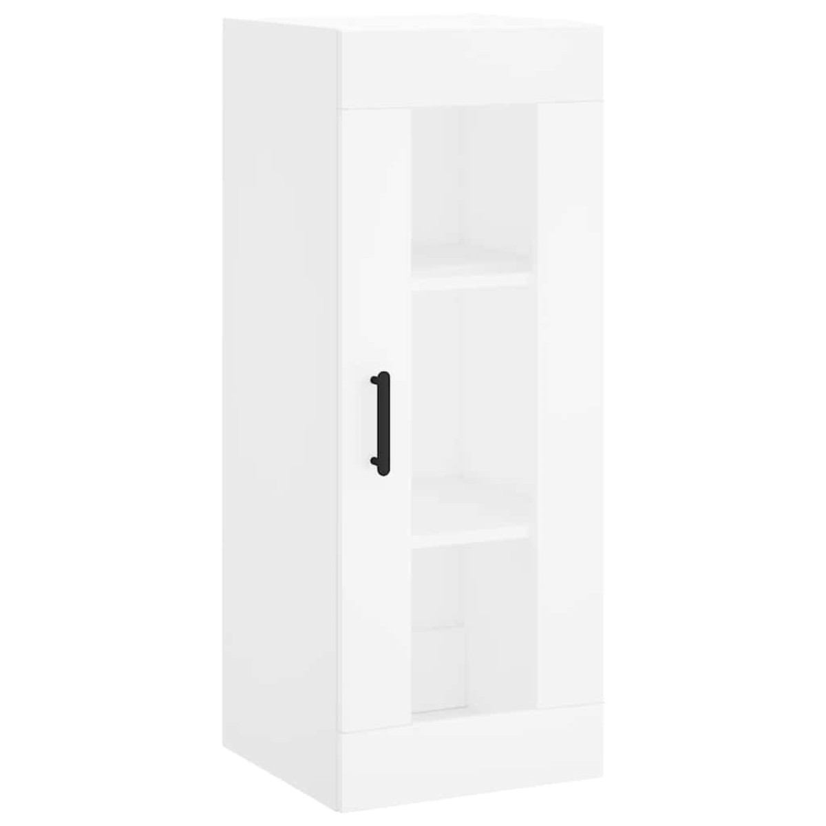 vidaXL Ντουλάπι Λευκός 34,5 x 34 x 180 εκ. από Επεξεργασμένο Ξύλο