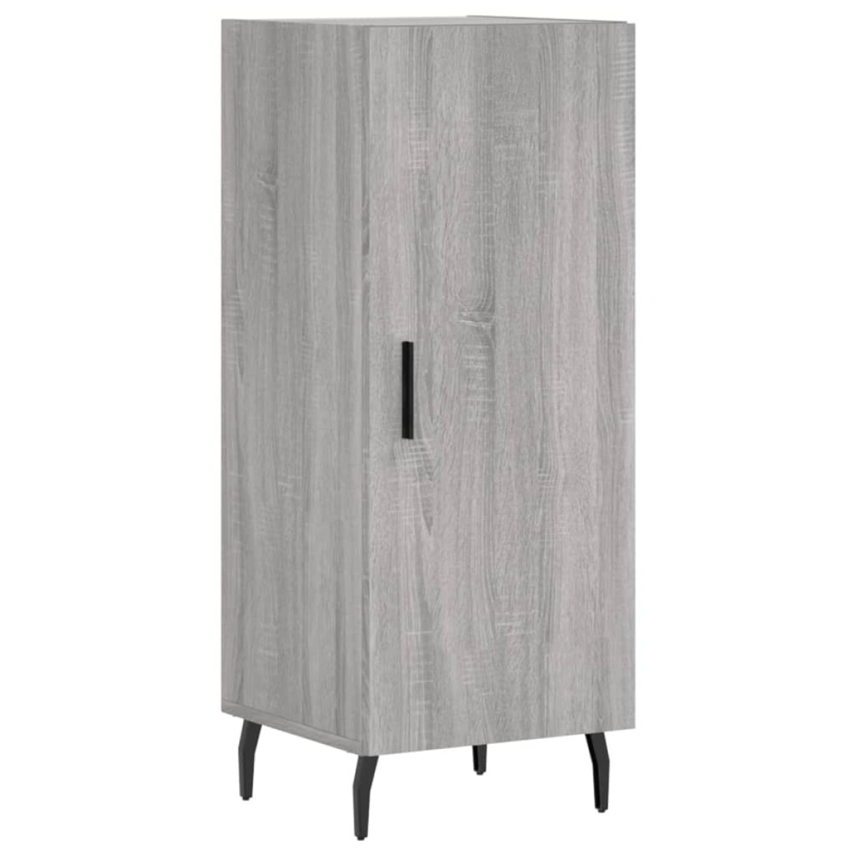 vidaXL Μπουφές Sonoma Γκρι 34,5 x 34 x 180 εκ. από Επεξεργασμένο Ξύλο