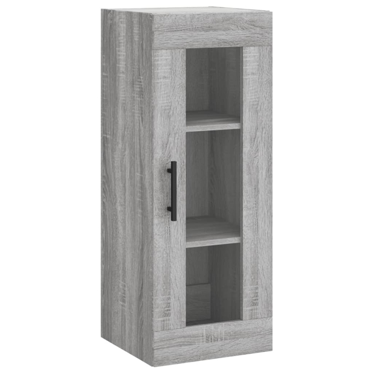 vidaXL Μπουφές Sonoma Γκρι 34,5 x 34 x 180 εκ. από Επεξεργασμένο Ξύλο