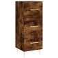 vidaXL Ντουλάπι Καπνιστή δρυς 34,5x34x180 εκ. από Επεξεργασμένο Ξύλο