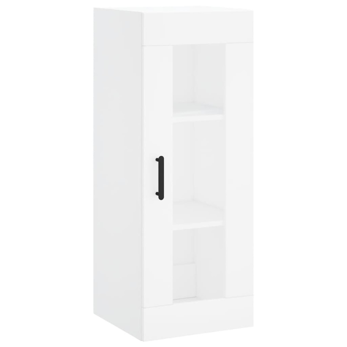 vidaXL Ντουλάπι Λευκός 34,5 x 34 x 180 εκ. από Επεξεργασμένο Ξύλο