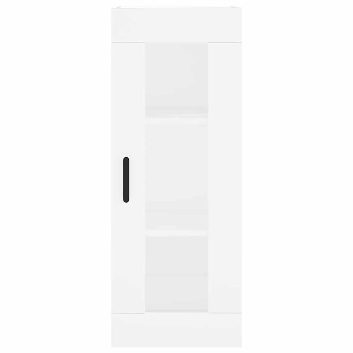 vidaXL Ντουλάπι Λευκός 34,5 x 34 x 180 εκ. από Επεξεργασμένο Ξύλο
