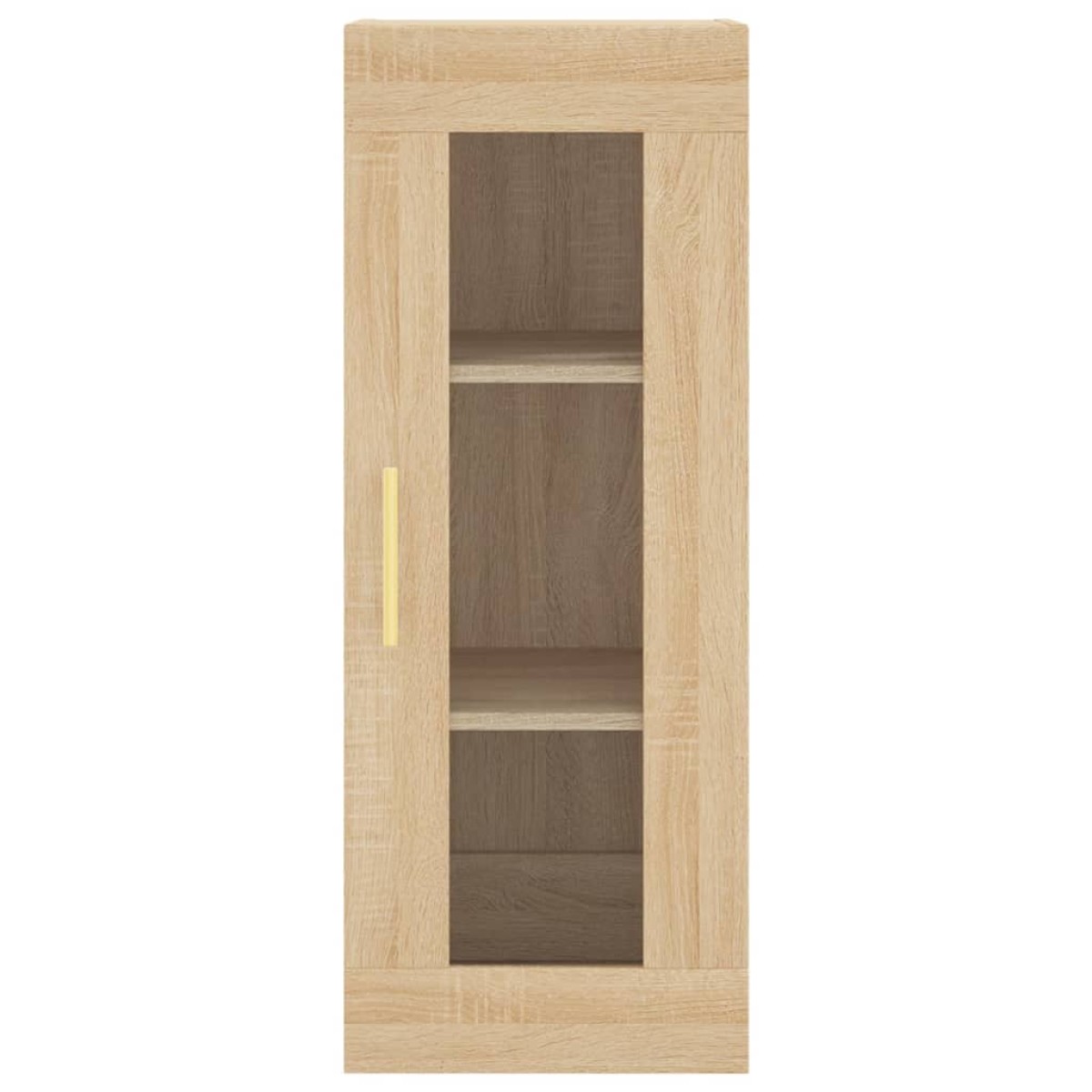 vidaXL Μπουφές Sonoma δρυς 34,5 x 34 x 180 εκ. από Επεξεργασμένο Ξύλο