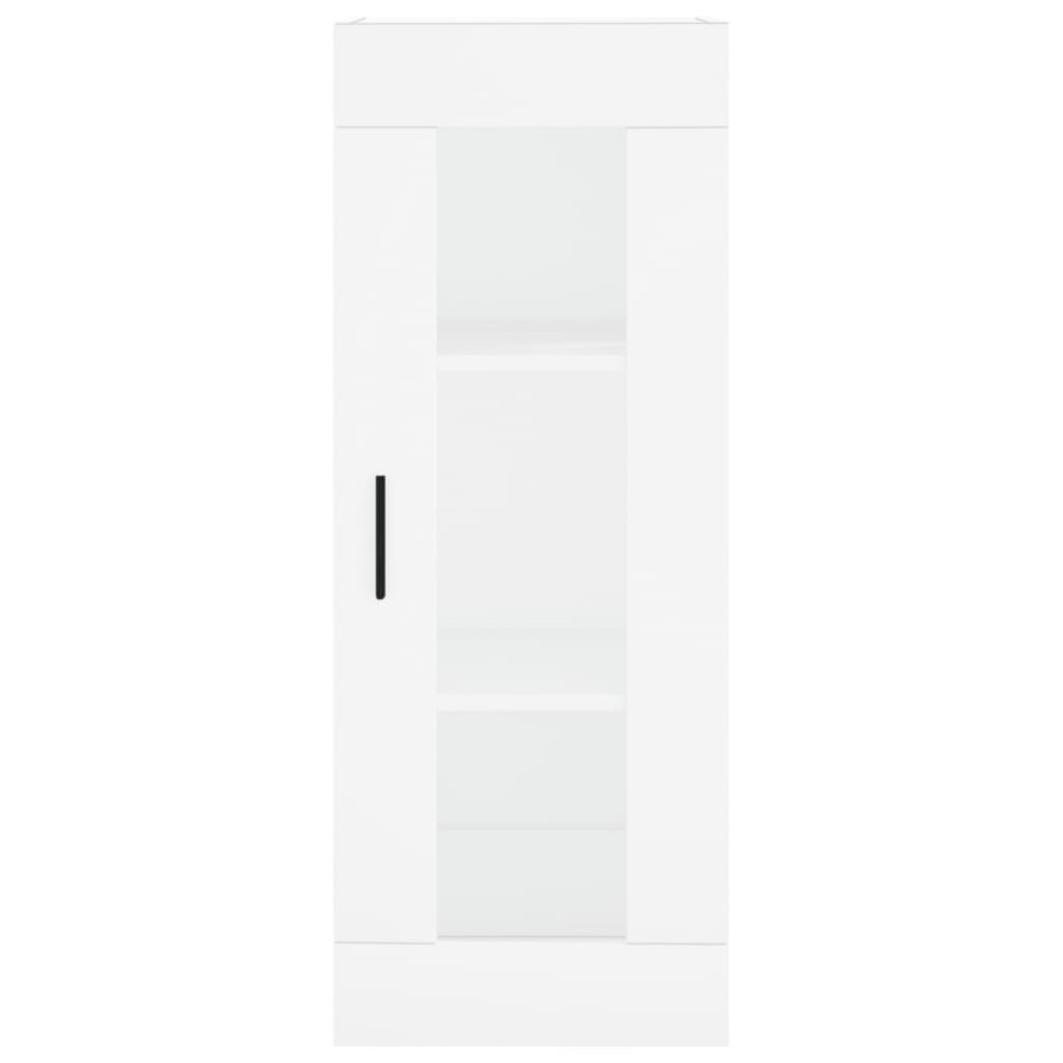vidaXL Ντουλάπι Λευκός 34,5 x 34 x 180 εκ. από Επεξεργασμένο Ξύλο