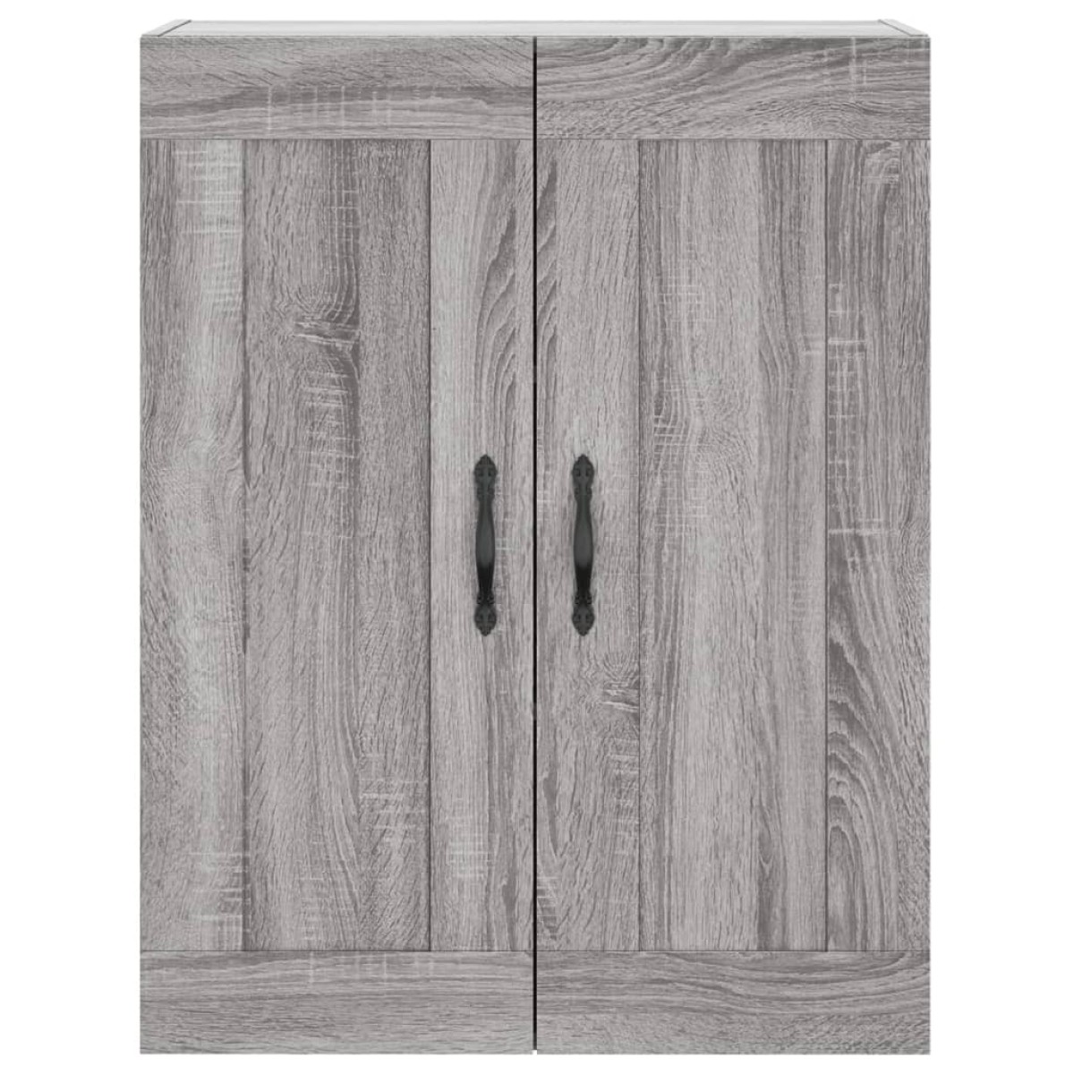 vidaXL Ντουλάπι Γκρι Sonoma 69,5 x 34 x 180 εκ. Επεξεργασμένο Ξύλο