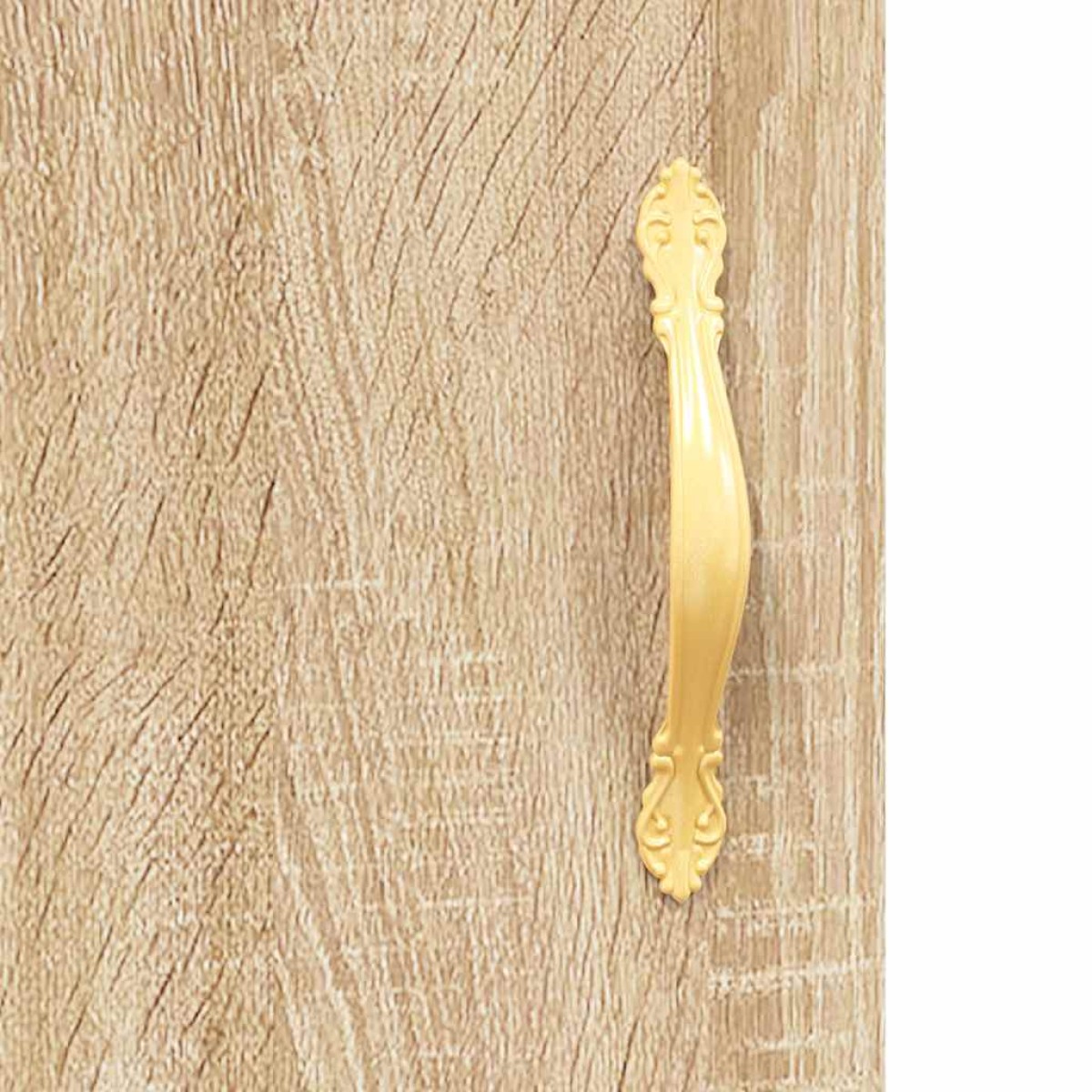 vidaXL Ντουλάπι Sonoma δρυς 69,5 x 34 x 180 εκ. από Επεξεργασμένο Ξύλο