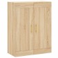 vidaXL Ντουλάπι Sonoma δρυς 69,5 x 34 x 180 εκ. από Επεξεργασμένο Ξύλο