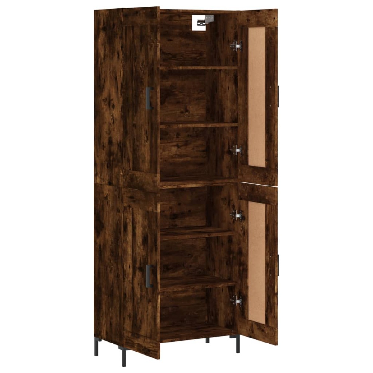 vidaXL Ντουλάπι Καπνιστή Δρυς 69,5x34x180 εκ. από Επεξεργασμένο Ξύλο