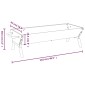 vidaXL Δίσκος Μπάρμπεκιου Ασημί 118x42x30,5 εκ. από Ανοξείδωτο Ατσάλι