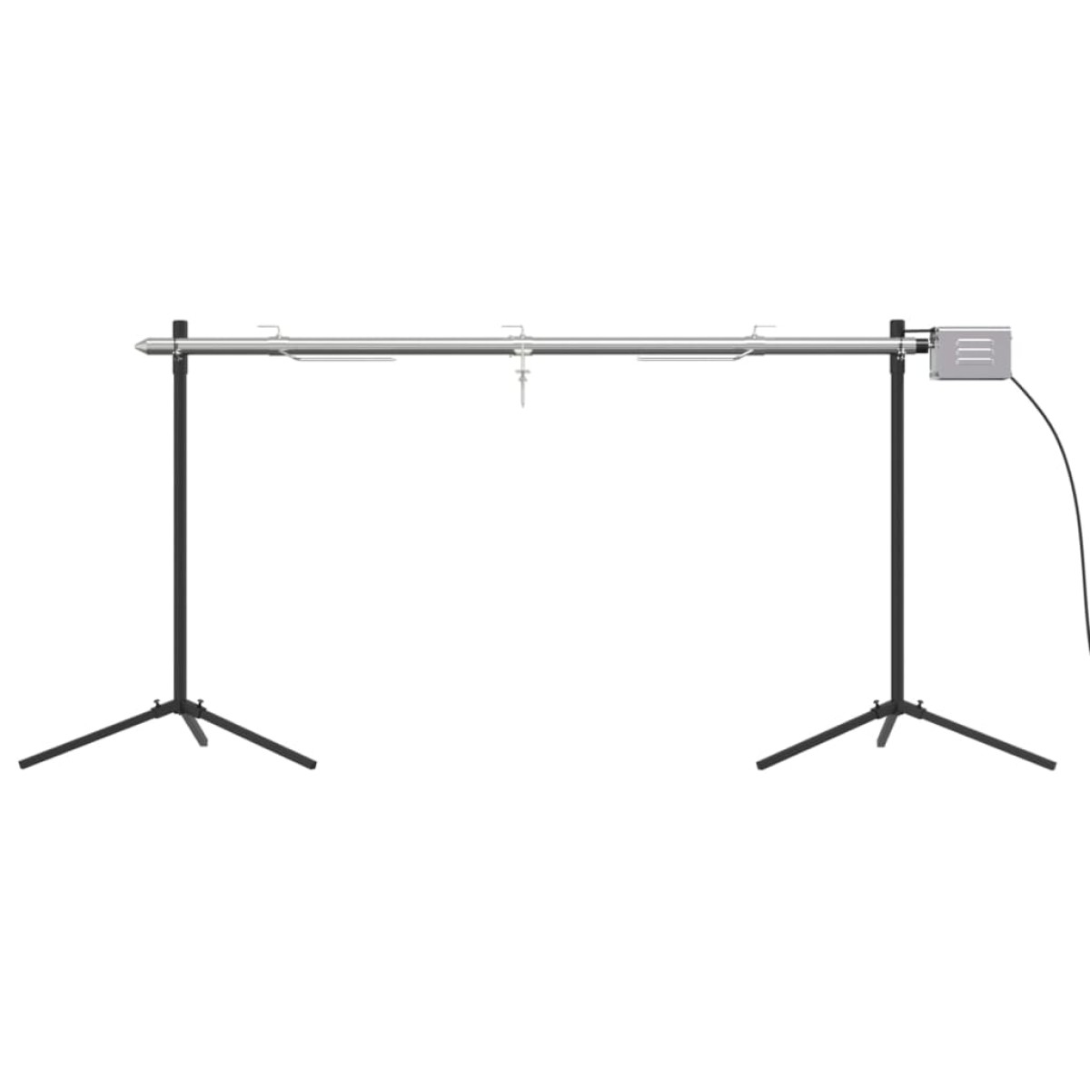 vidaXL Ψησταριά Αυτόματη με Μοτέρ 150x46,5x82,5 εκ. Ανοξείδωτο Ατσάλι
