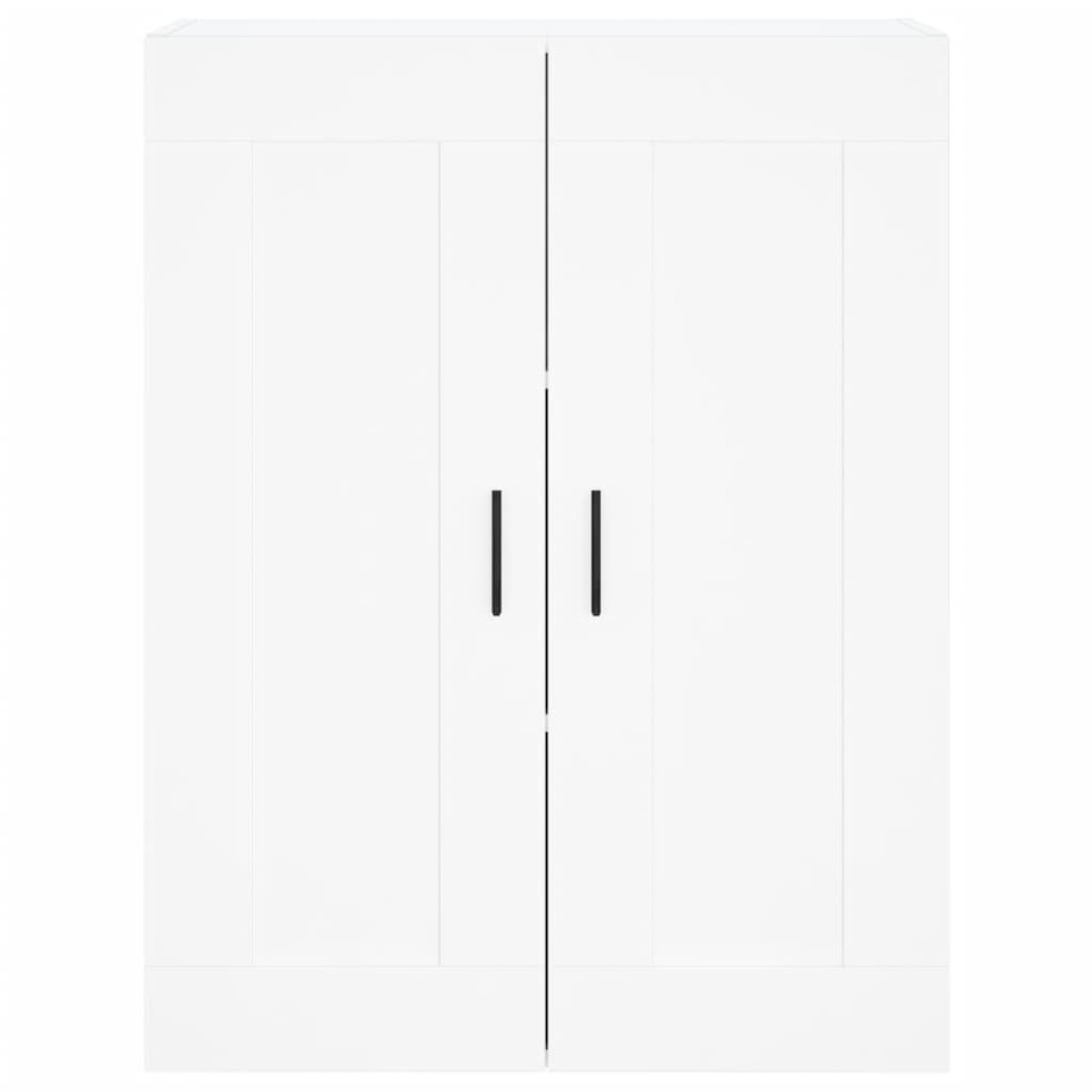 vidaXL Ντουλάπι Λευκό 69,5x34x180 εκ. από Επεξεργασμένο Ξύλο